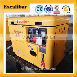 220 Volt Diesel Generator for Home Use S6500DS3 thumbnail-1