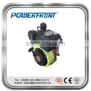 High Quality Air Cooled Single Cylinder 196cc 168f Mini Diesel Engine for Sale thumbnail-1