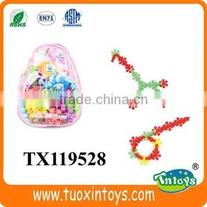 Plastic Snowflake DIY Building Blocks Toys New Creative Puzzle Toys for Kids thumbnail-4