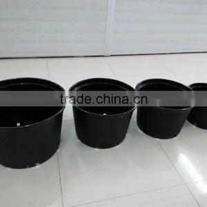 Black 2.5 Gallon Nursery Plastic Flower Pot thumbnail-2