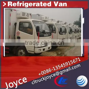 Dongfeng Freezer Food Transport Box Truck 3-5Tons thumbnail-1