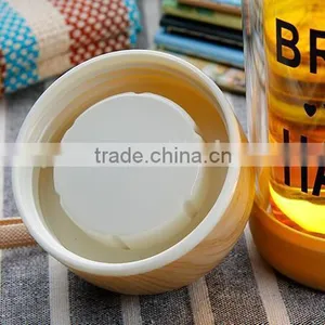 High Quality Double Wall Glass Water Bottle thumbnail-2