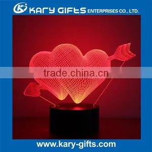 LED Night Light 3D Illusion Table Lighting Lamp thumbnail-4