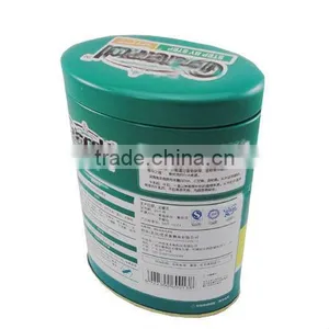 Oval Empty Tin Can for Food thumbnail-5