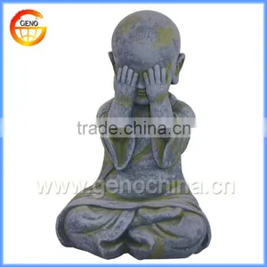 Sitting Monk Figurine thumbnail-1