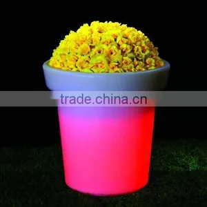 LED Light Decorative Plant Pots Indoor,garden Flower Pot LGL-6050-8 thumbnail-1