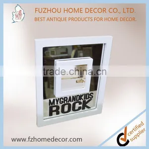 2017 New Design Wooden Printing Photo Frame With Mirror Decor for Family thumbnail-4