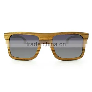 China Factory Custom Luxury Natural Zebra Wood Sunglasses thumbnail-1