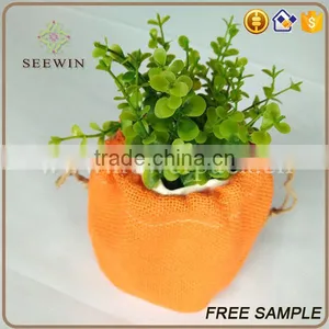 Bright Colored Natural Jute Wholesale Flower Pots thumbnail-2
