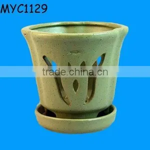 Indoor Decorative Ceramic Orchid Pot thumbnail-1