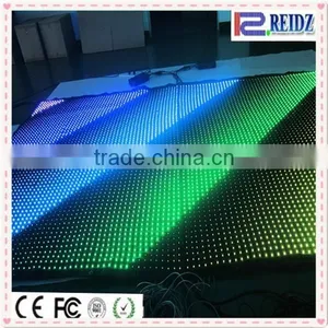 New Year 2017 WS2821 IC Flexible Video Curtain Lighting dj Led Back Stage Screen thumbnail-3