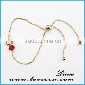 2016 Wholesale Adjustable Glass Multicolor Gemstone Bracelets thumbnail-3