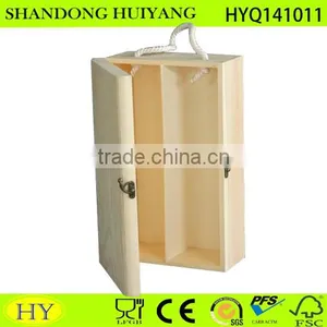Wonderful Handmade FSC Wooden Wine Box Wholesale thumbnail-1