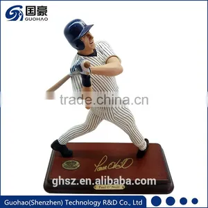 Custom Resin Bust Baseball Player Figurine thumbnail-1
