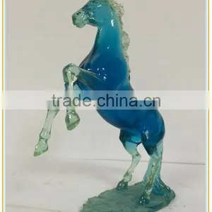 Guo Hao Hot Sale Wholesale Resin Ornaments Collectible Horse Figurines thumbnail-1