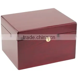 Simple Style Memorial Chest Cremation Wooden Urn for Ashes thumbnail-1