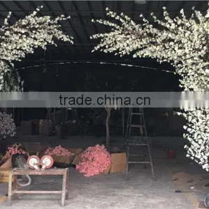 Artificial Peach Flower Tree for Wedding Decoration thumbnail-1