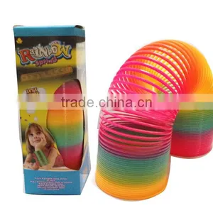 Colorful Plastic Rainbow Spring Educational Classic Toys for Kids thumbnail-1
