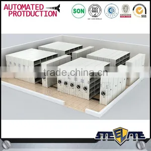 Double Side Office Filing Cabinet Library Mobile Shelving thumbnail-6