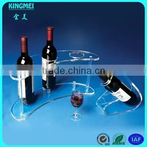 PARTY DECORATION Exquisite Acrylic Wine Bottle Display Rack thumbnail-1