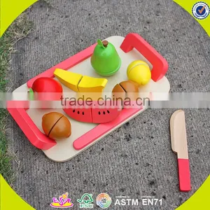 Wholesale Baby Wooden Play Food Set Fashion Kids Wooden Play Food Set Popular Children Wooden Play Food Set W10B111 thumbnail-5