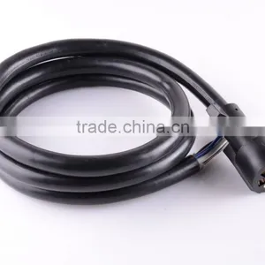S80460 7FT Foot 7 Way Trailer Cord Wire Harness Light Plug Connector Molded RV Cable thumbnail-2