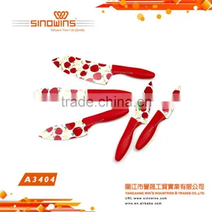 A3404Y Special Pattern Printing Blade Knife Knives Set thumbnail-1