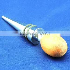 Wine Tools/ Wine Bottle Stopper Wood Handle thumbnail-1