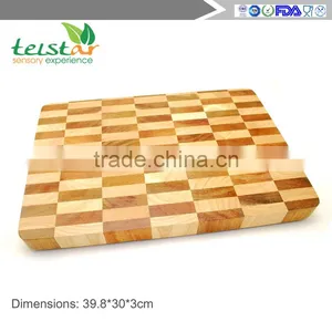 Factory Direct Sales of High-grade Rubber Wood Family Kitchen Chopping Board thumbnail-1