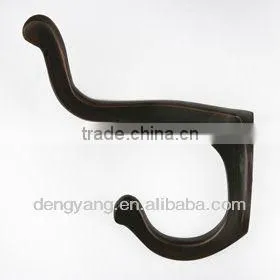 Oil Rubbed Bronze Large Coat Hook thumbnail-1