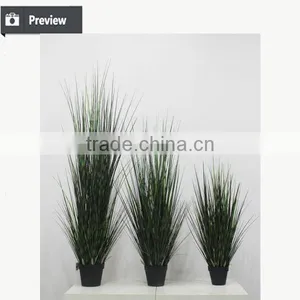 36 / 48 / 60 Inch Nearly Nature Artificial Grass Potted Striped Onion Grass Decorative Weed Pots Plant thumbnail-5
