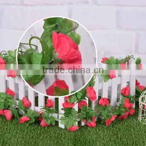 Artificial Hanging Vine Plant Silk Leaf Garland thumbnail-6