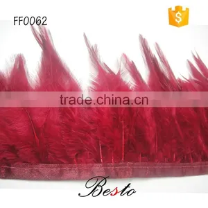 Top Quality Good Price Red Goose Feather Wedding Decoration thumbnail-1