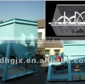 2500kg Detergent Powder Helical Ribbon Homogenizing Horizontal Mixer thumbnail-1