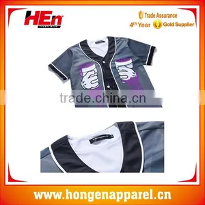Promotional Custom Baseball Jerseys thumbnail-3