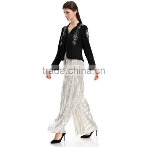 Domin Fashion Beading and Sequin Ladies Tops Latest Design thumbnail-5