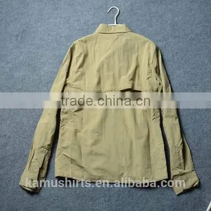 Women Long Sleeve Quick-dry Outdoor Sportswear Shirts Khaki Shirt thumbnail-3