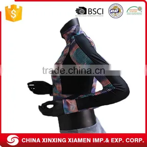 Wholesale Custom Women Fashionable Sports Dry Fit Running Jackets thumbnail-3