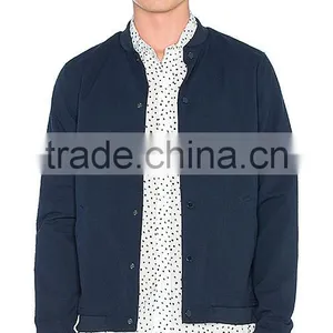 Botton Front Design Navy Blue Custom Jacket for Men Made in China Factory thumbnail-1