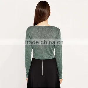 New Fashion Dry Fit Plain t Shirts Full Hand Designer v Neck t Shirts thumbnail-3