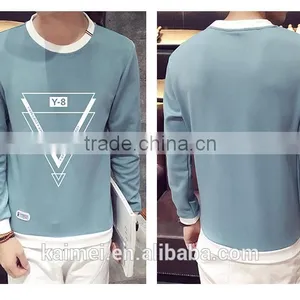 Fashional Design Crewneck Sweatshirt Man Without Hood Popular Among Adults thumbnail-1
