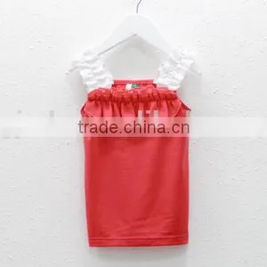 Children Summer Cute Vest Kids Sweet T-shirt Pure Cotton T-shirt for Fashion Girl thumbnail-5