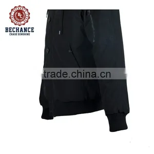 Wholesale Mens Casual Polyester Padded Jacket With Faux Fur for Winter thumbnail-5