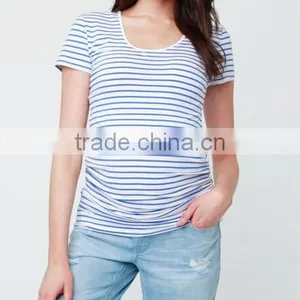 Wholesale Maternity Womens Clothes Cotton T-shirt 2017 thumbnail-2