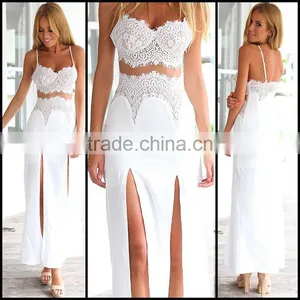 Walson 2016 Woman Clothing New Custom Sexy Lace Party Maxi Dress Latest Fashion Summer Evening Dresses for Women thumbnail-2