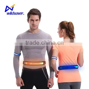 LED hi Vis Flashing Reflective Safety Sport Belt thumbnail-1