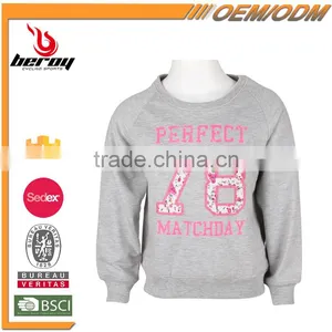 Latest Design 3D Printing Girls Boys Sweatshirt Without Hood thumbnail-1