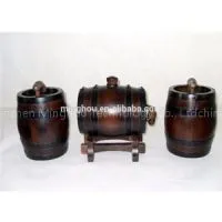 Handmade Practical 1.5l Oak Wine Barrel MH-WB-15001 thumbnail-1