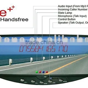 Car Bluetooth Handsfree Car Kit LED Display Show Caller ID thumbnail-1