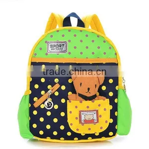 Fancy Cartoon Bear Kids Backpacks thumbnail-2